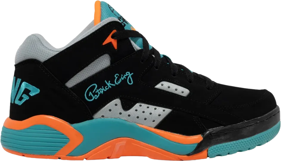 Ewing Athletics Wrap Black Turquoise Orange