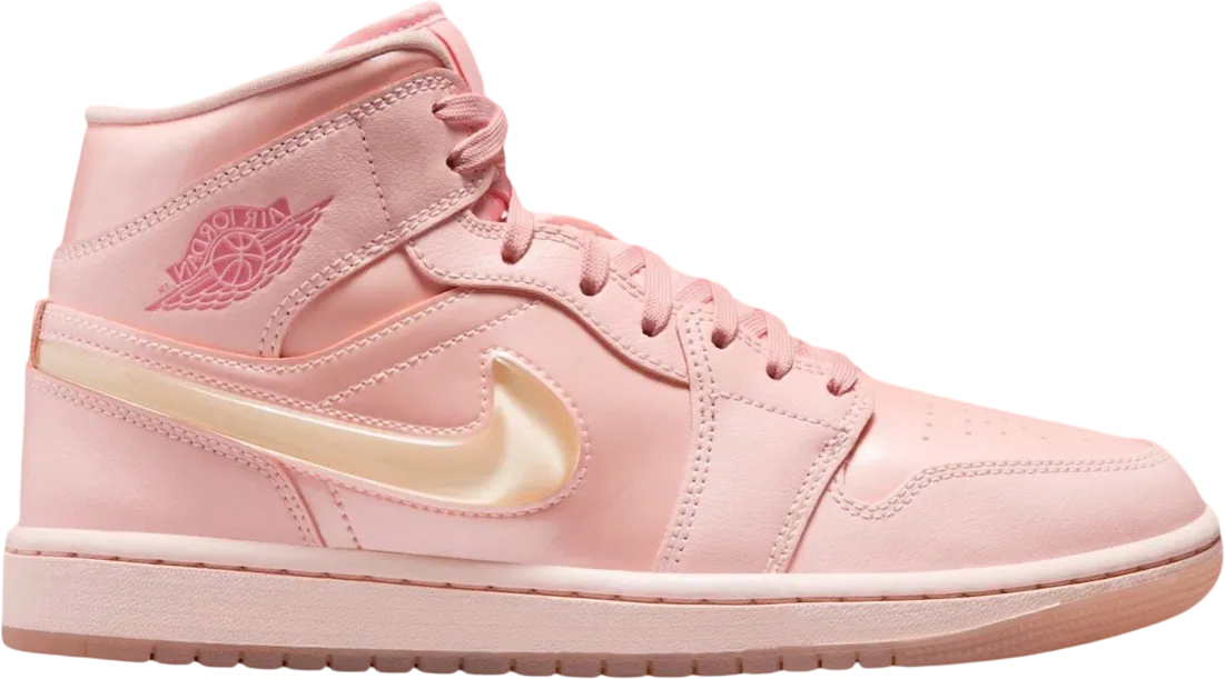 Jordan 1 Mid Patent Valentine's Day