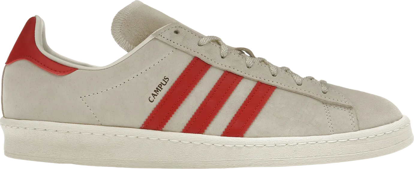 adidas Campus 80s Off White Collegiate Red