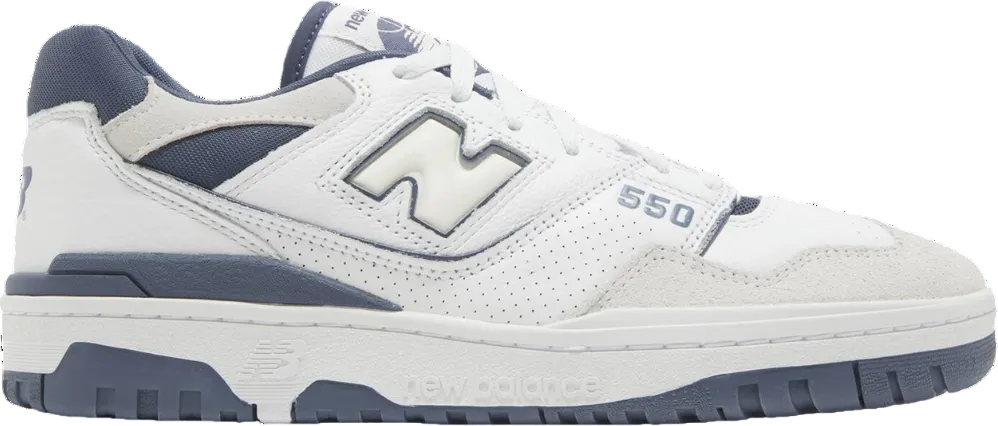 New Balance 550 White Vintage Indigo