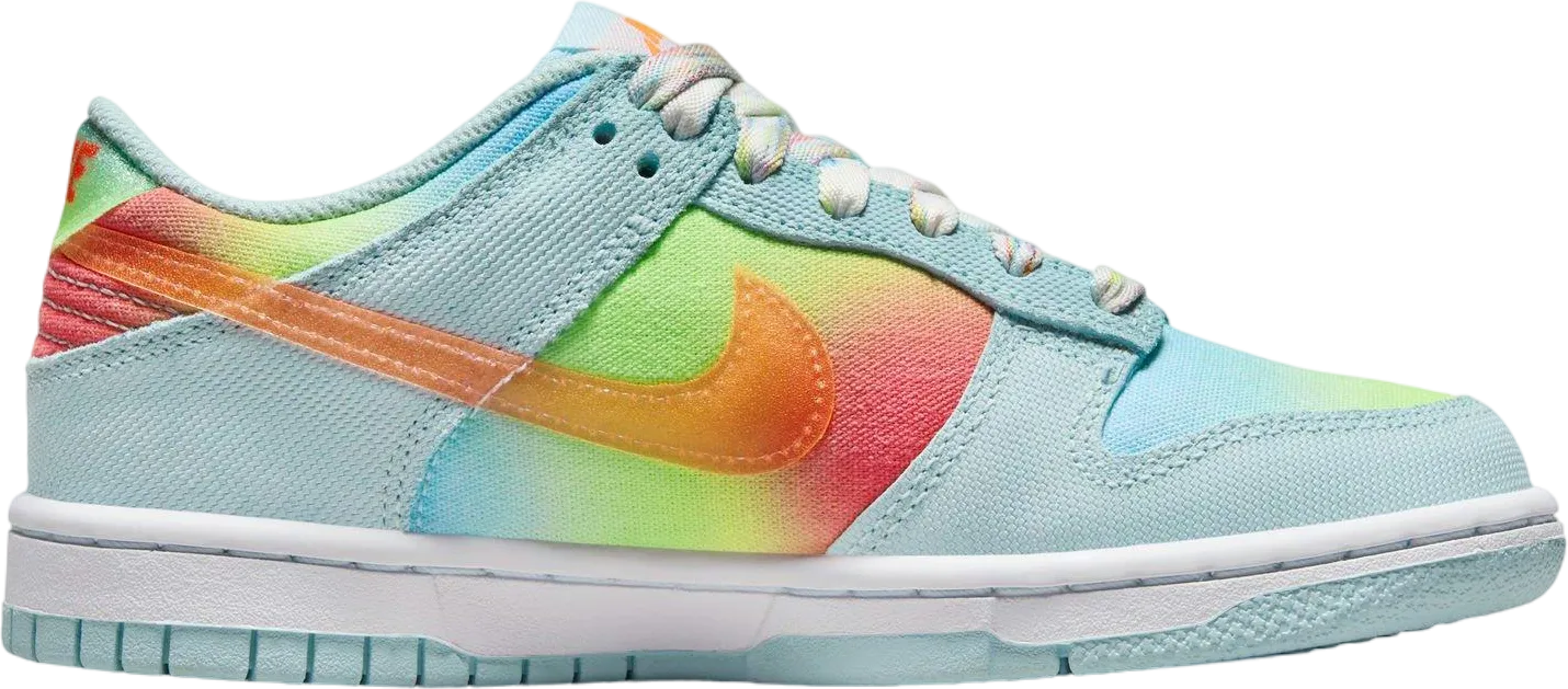 Nike Dunk Low Glacier Blue Total Orange