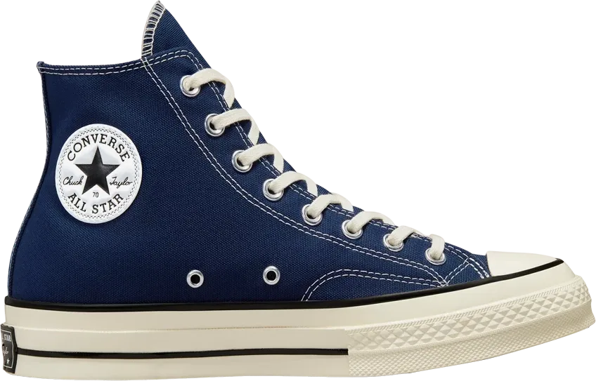 Converse Chuck Taylor All Star 70 Hi Recycled Canvas Midnight Navy