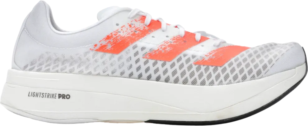 adidas Adizero Adios Pro Cloud White Signal Coral