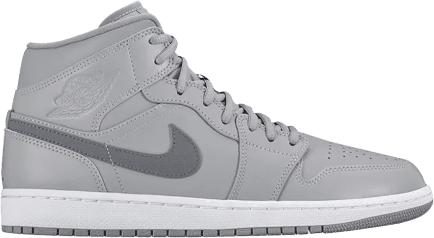 Jordan 1 Retro Mid Wolf Grey Cool Grey