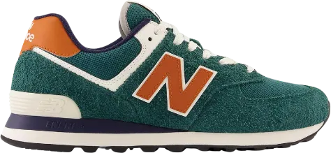 New Balance 574 Aqua Green Orange