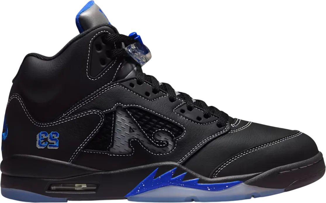 Air Jordan 5 x Awake NY Black Racer Blue 