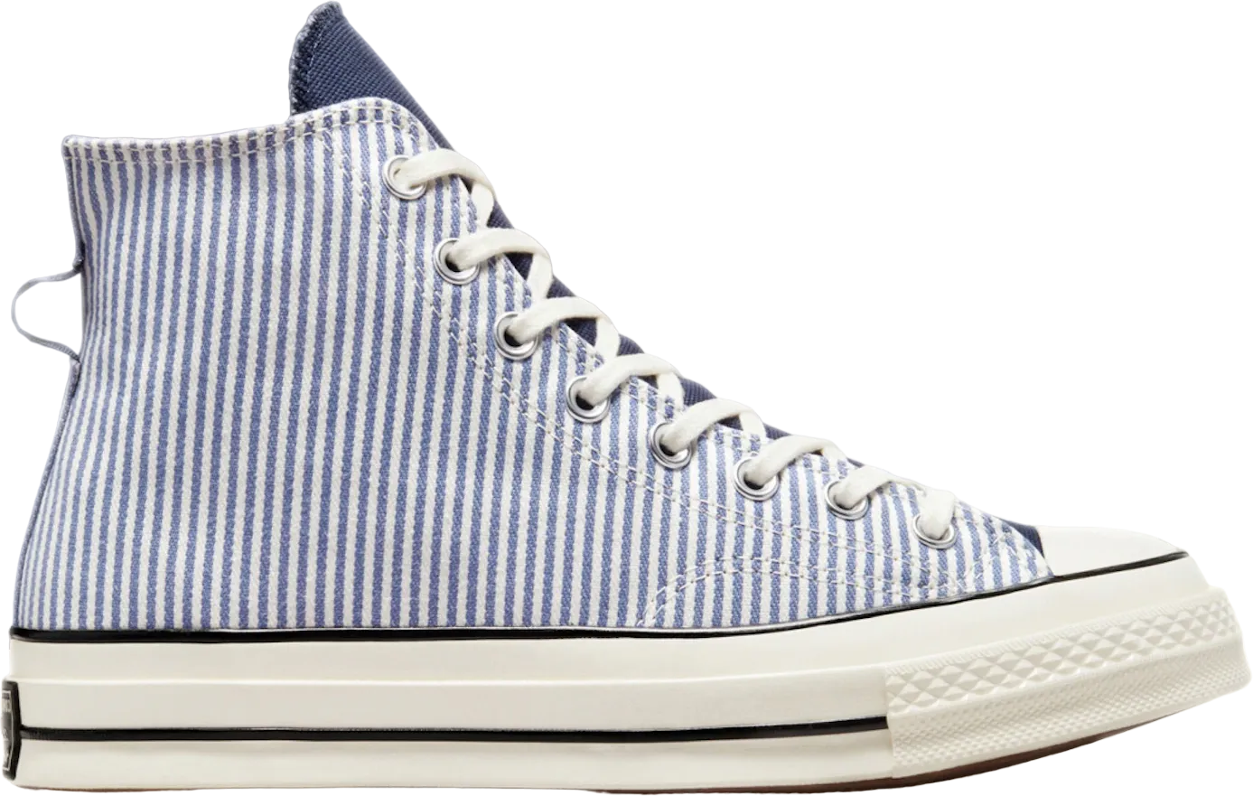 Converse Chuck Taylor All Star 70 Hi Hickory Stripe Washed Indigo