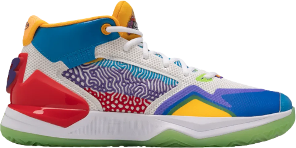 New Balance Kawhi Signature Red Multi Green
