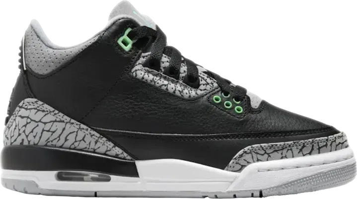 Jordan 3 Retro Green Glow