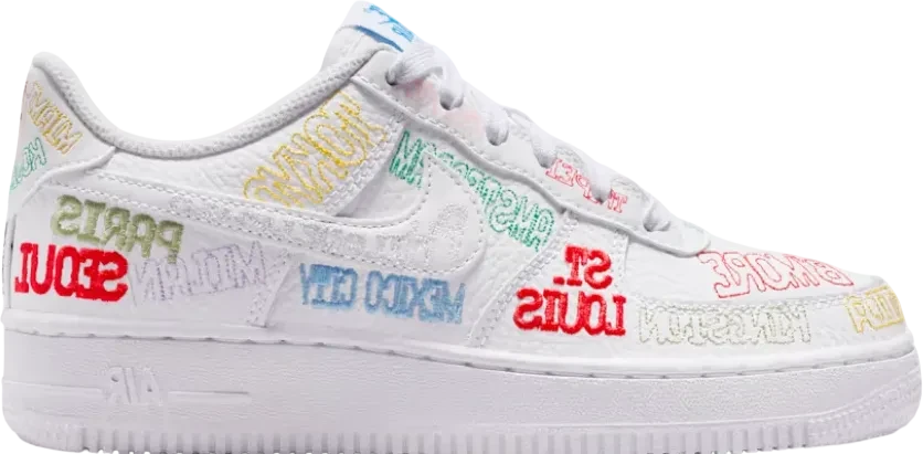 Nike Air Force 1 On Tour White