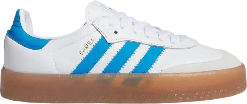 adidas Sambae J White Bright Blue