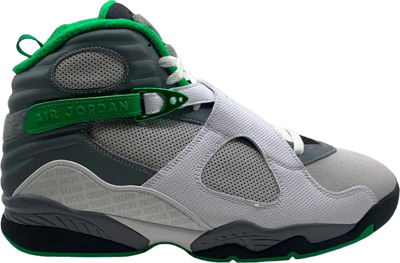 Jordan 8 Retro University of Oregon PE Pure Platinum