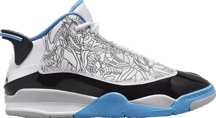 Jordan Kids' Grade School Dub Zero University blue