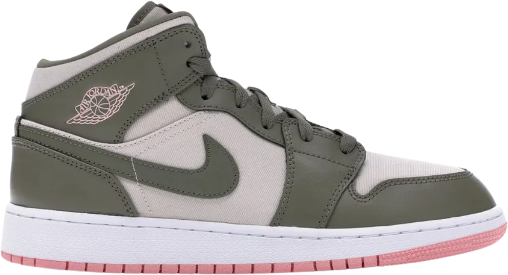 Jordan 1 Mid Trooper Bleached Coral (GS)