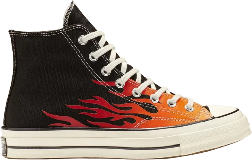 Converse Chuck Taylor All Star 70 Hi Archive Print Flames