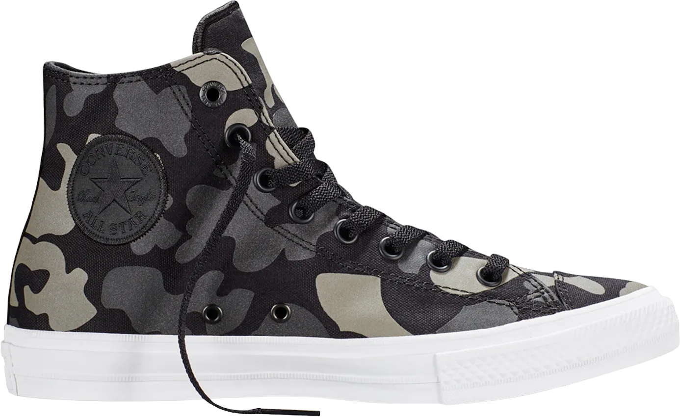 Converse Chuck Taylor All Star 2 Hi Reflective Camo Black