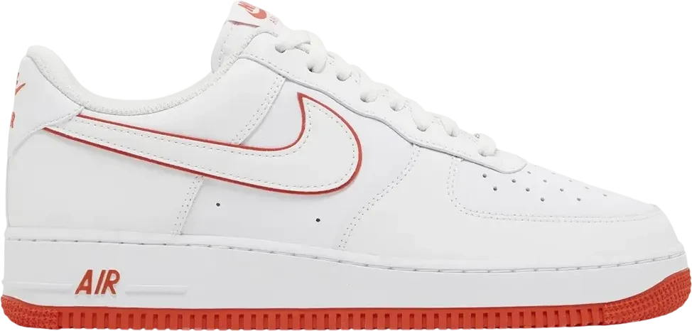 Nike Air Force 1 '07 White Picante Red
