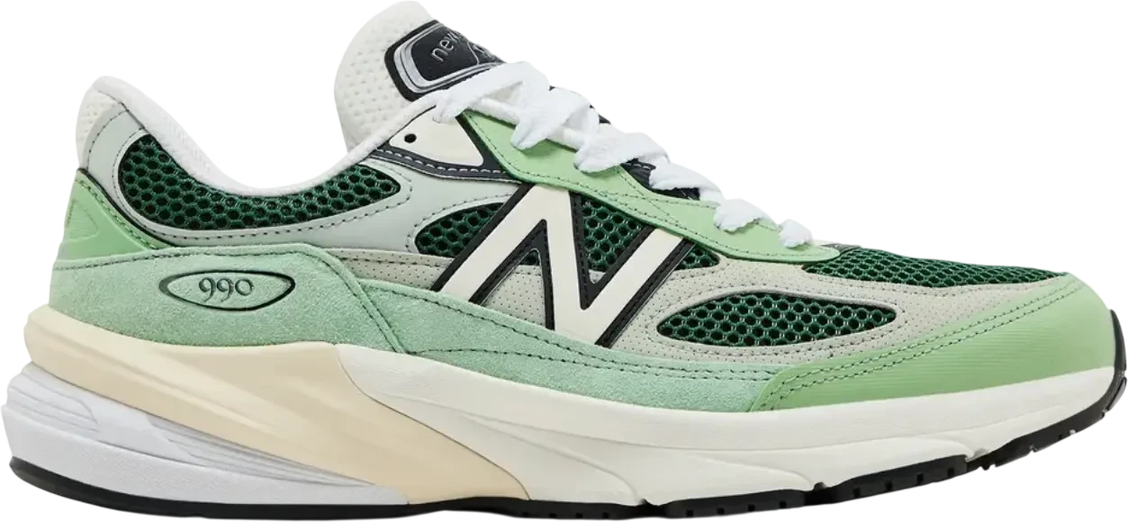 Teddy Santis x New Balance 990v6 Made in USA Avocado Natural Mint
