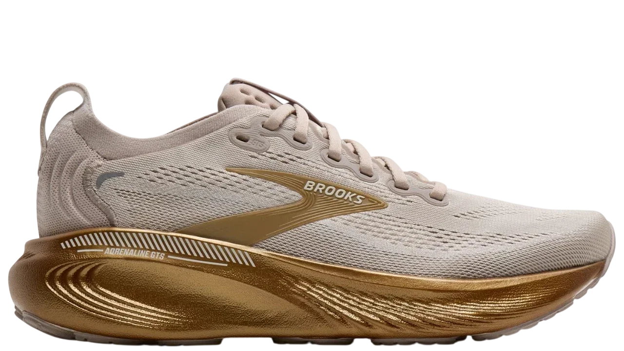Brooks Adrenaline GTS 25 Grey Coconut Gold