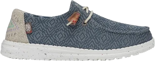 Hey Dude Wendy Knit II Blue Denim