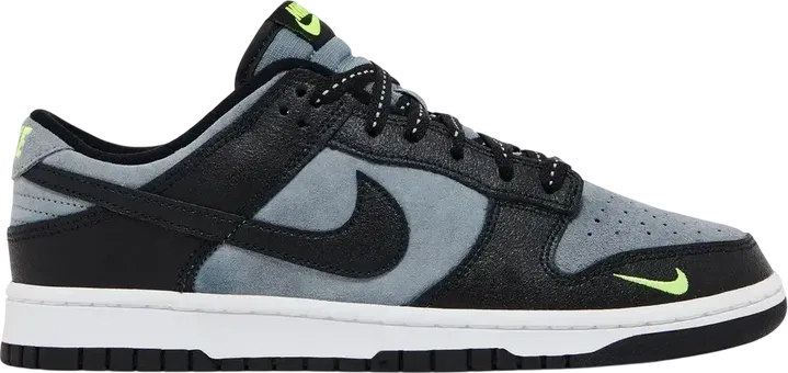 Nike Dunk Low Black Grey Green Strike