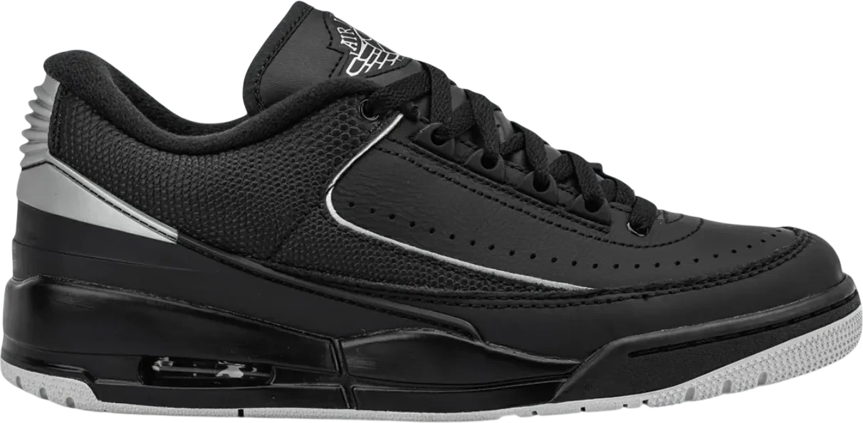 Air Jordan 2/3 Black Metallic Silver