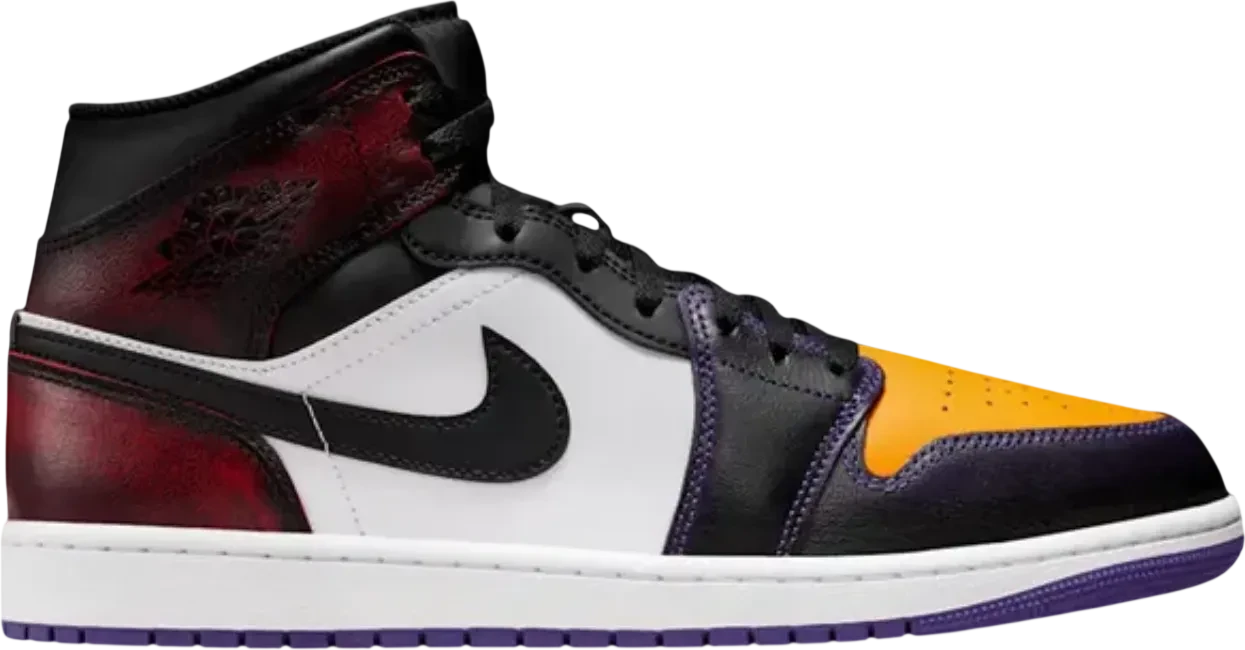 Air Jordan 1 Mid SE LA to Chicago sneaker