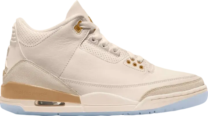 Air Jordan 3 Retro Sail Team Gold Pale Ivory