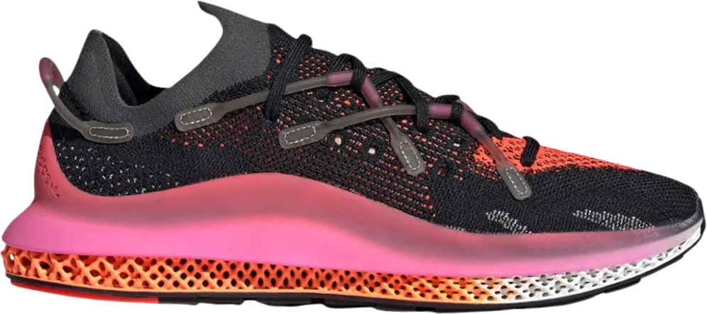 adidas 4D Fusio Black Pink Orange