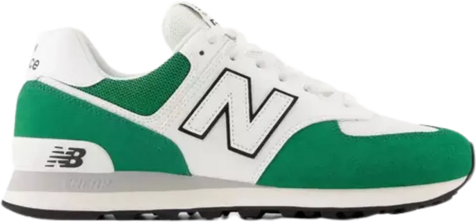 New Balance 574 Classic Pine White Black