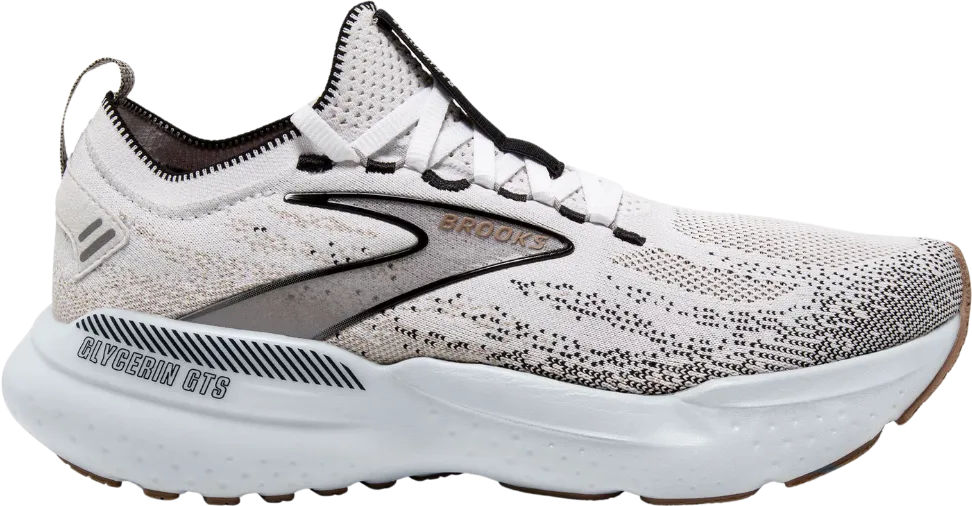 Brooks Glycerin StealthFit GTS 21 White Grey Black