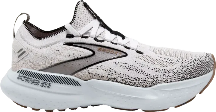 Brooks Glycerin StealthFit GTS 21 White Grey Black