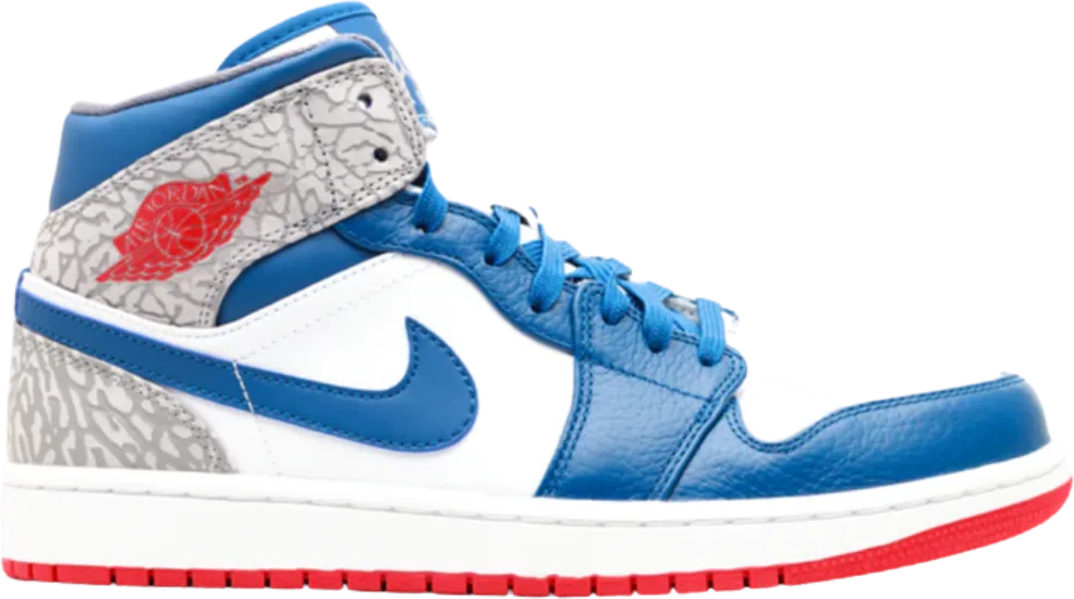 Jordan 1 Retro Mid True Blue
