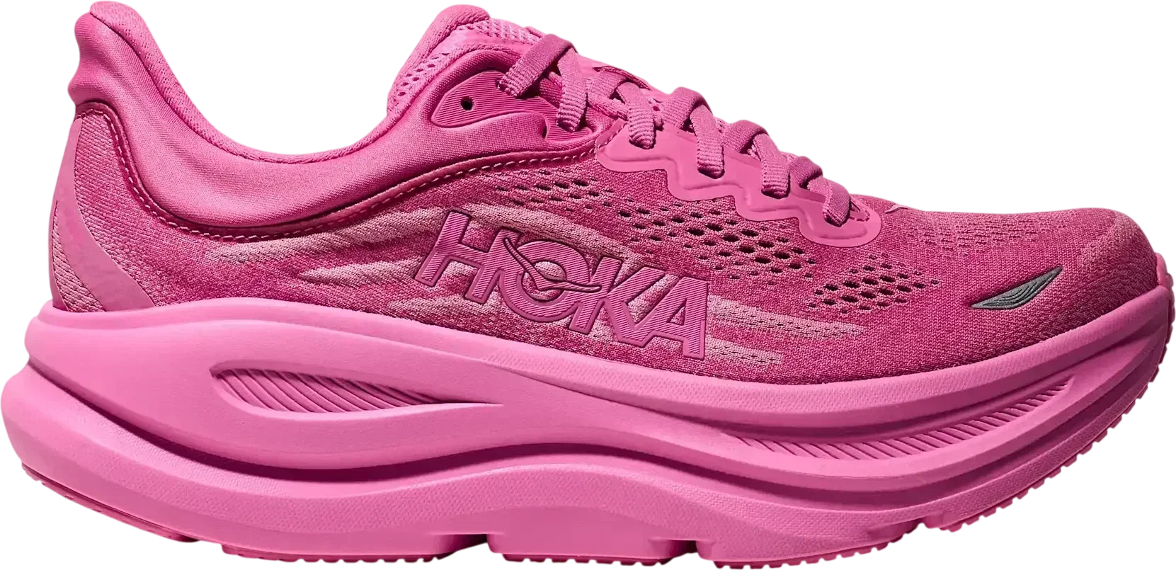 Hoka Bondi 9 crabapple