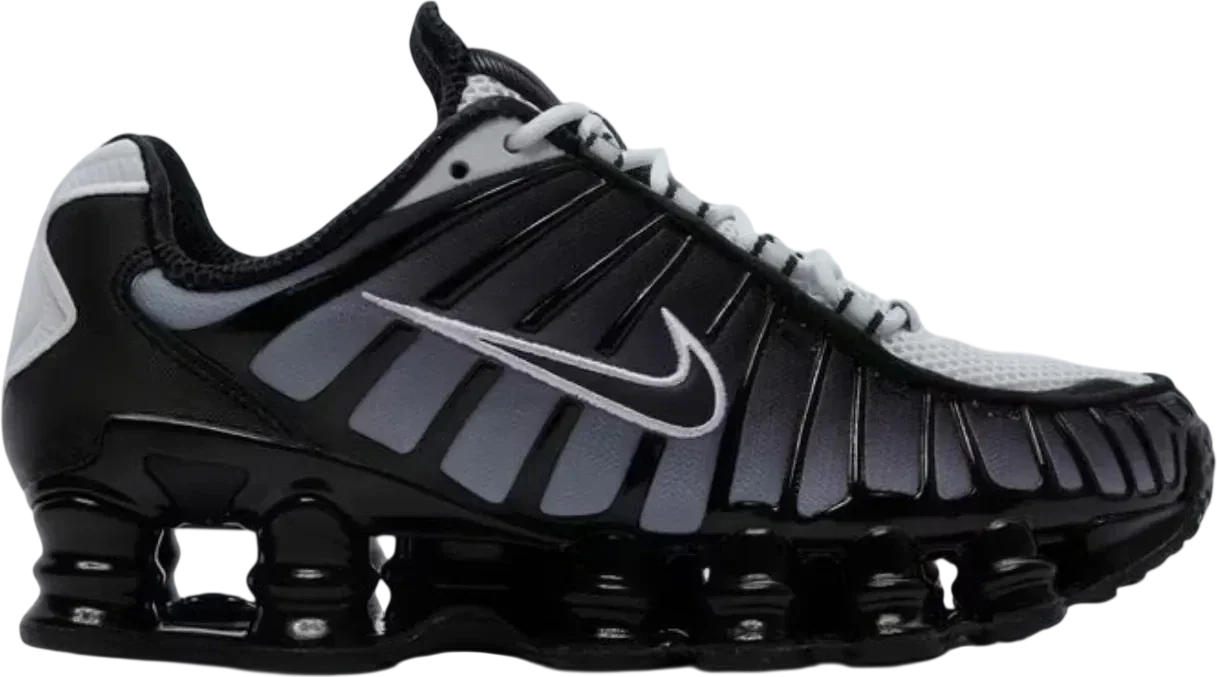 Nike Shox TL Black Pure Platinum White