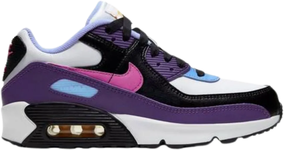 Nike Air Max 90 SE White Purple Black