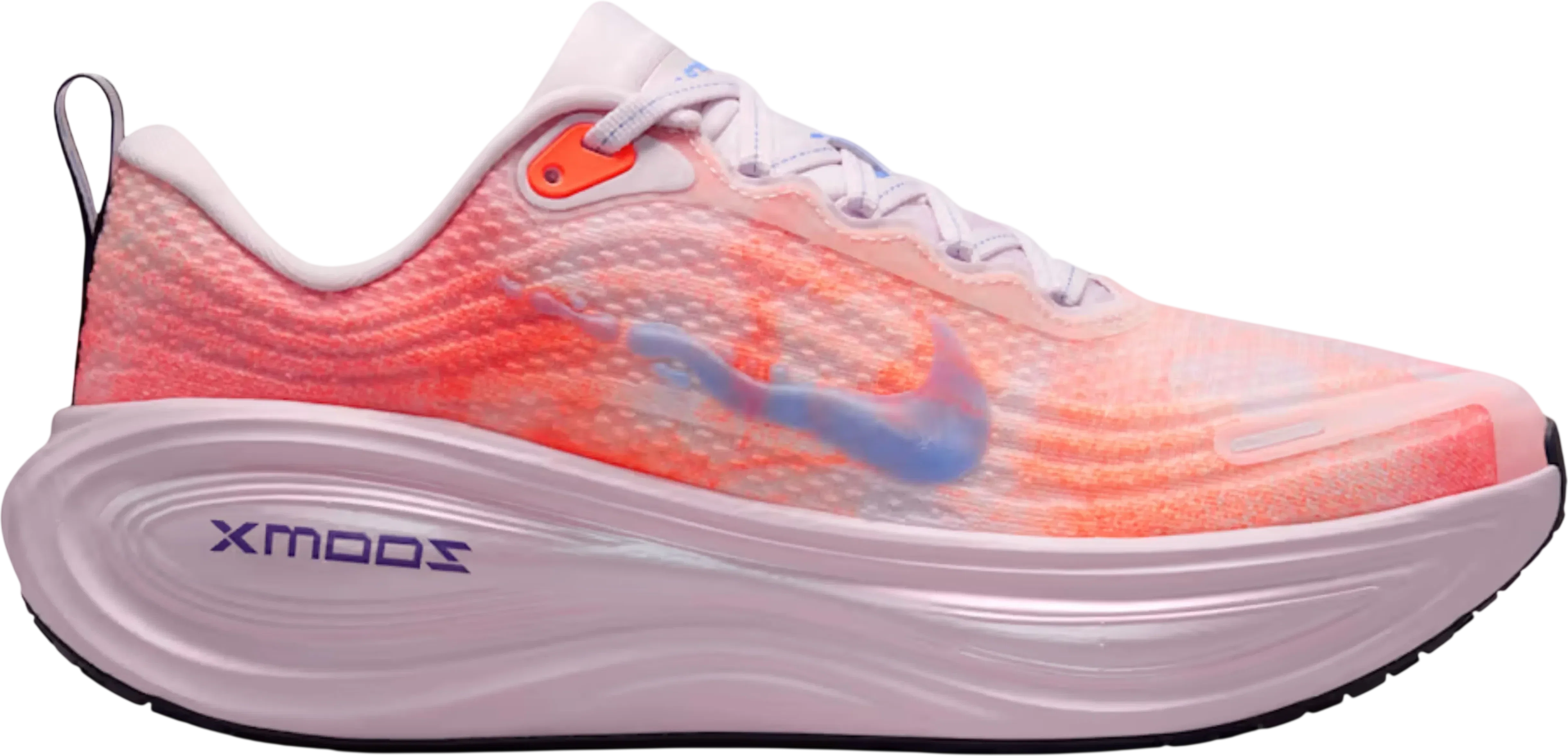 Nike Vomero Plus Bleached Lilac Hyper Crimson Sunset Haze Royal Pulse