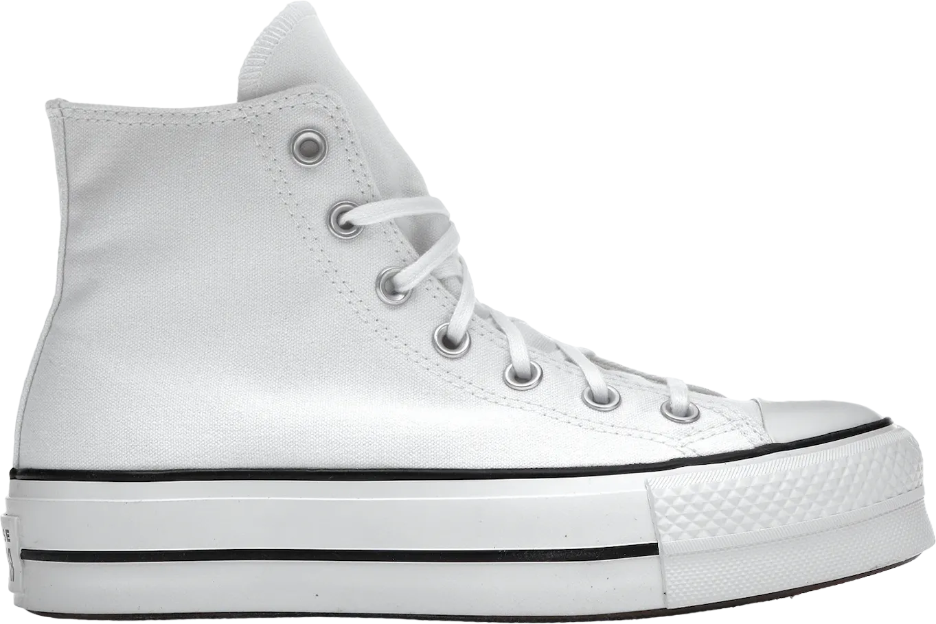 Converse Chuck Taylor All Star Hi Platform White Black (Women's)