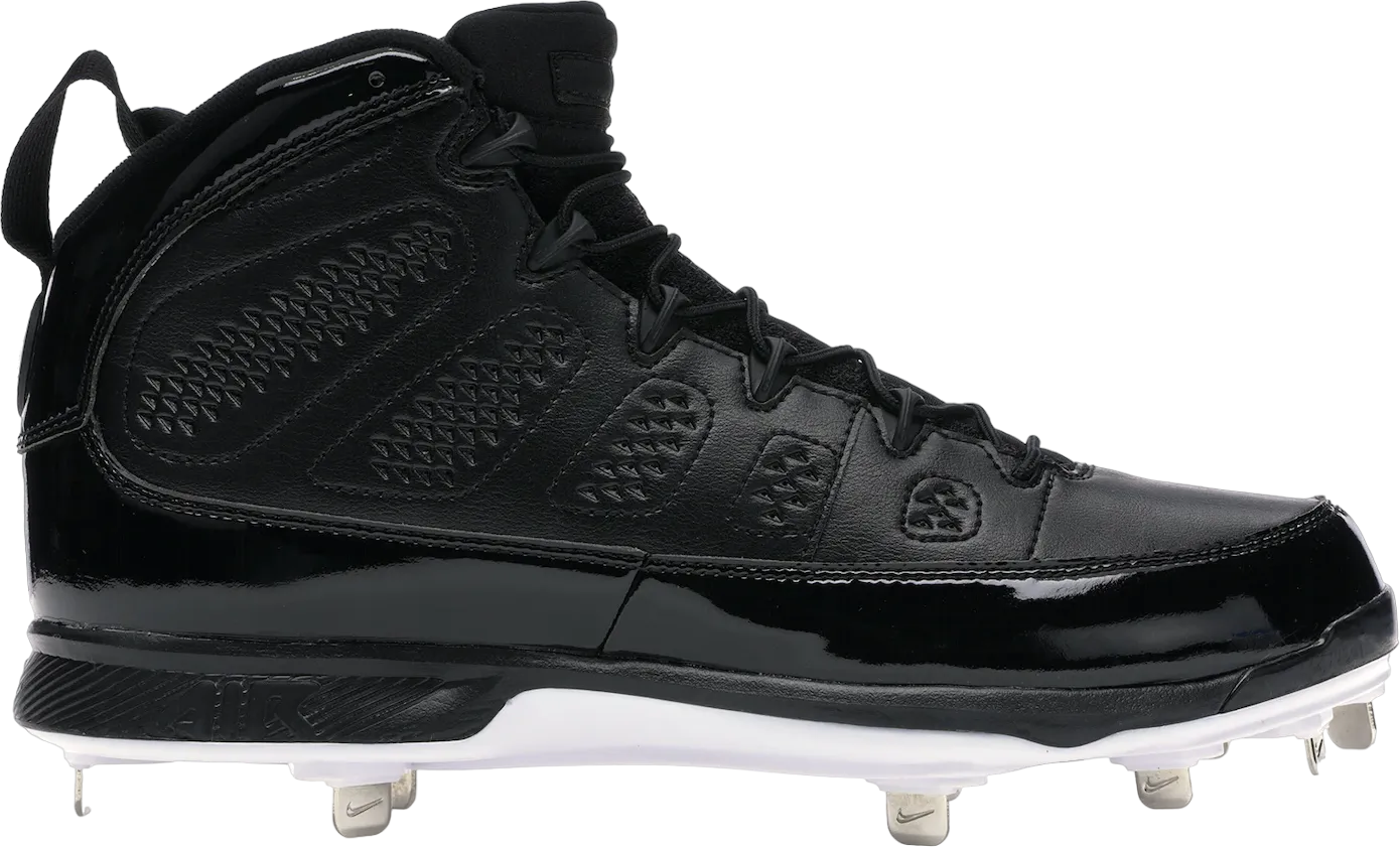 Jordan 9 Retro Metal Cleat RE2PECT Black