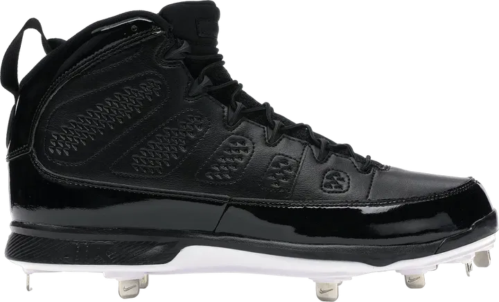 Jordan 9 Retro Metal Cleat  RE2PECT Black