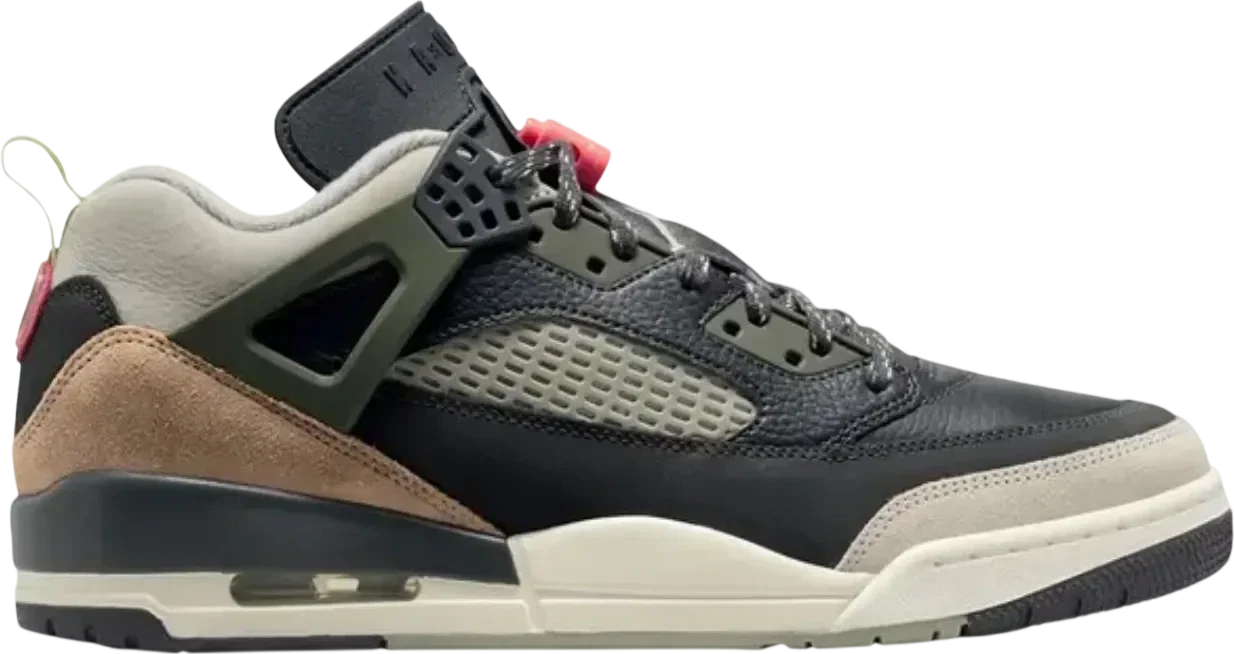 Air Jordan Spizike Low Anthracite Mango Cargo Khaki