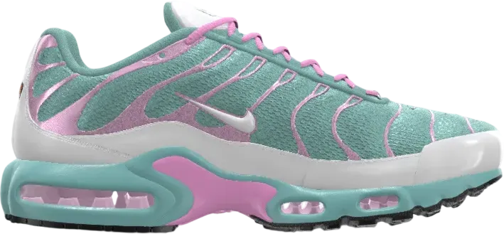 Nike Air Max Plus By You Multi-Colour Green Pink