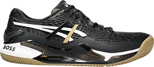 ASICS Gel Resolution 9 Clay BOSS x Matteo Berrettini Black Camel