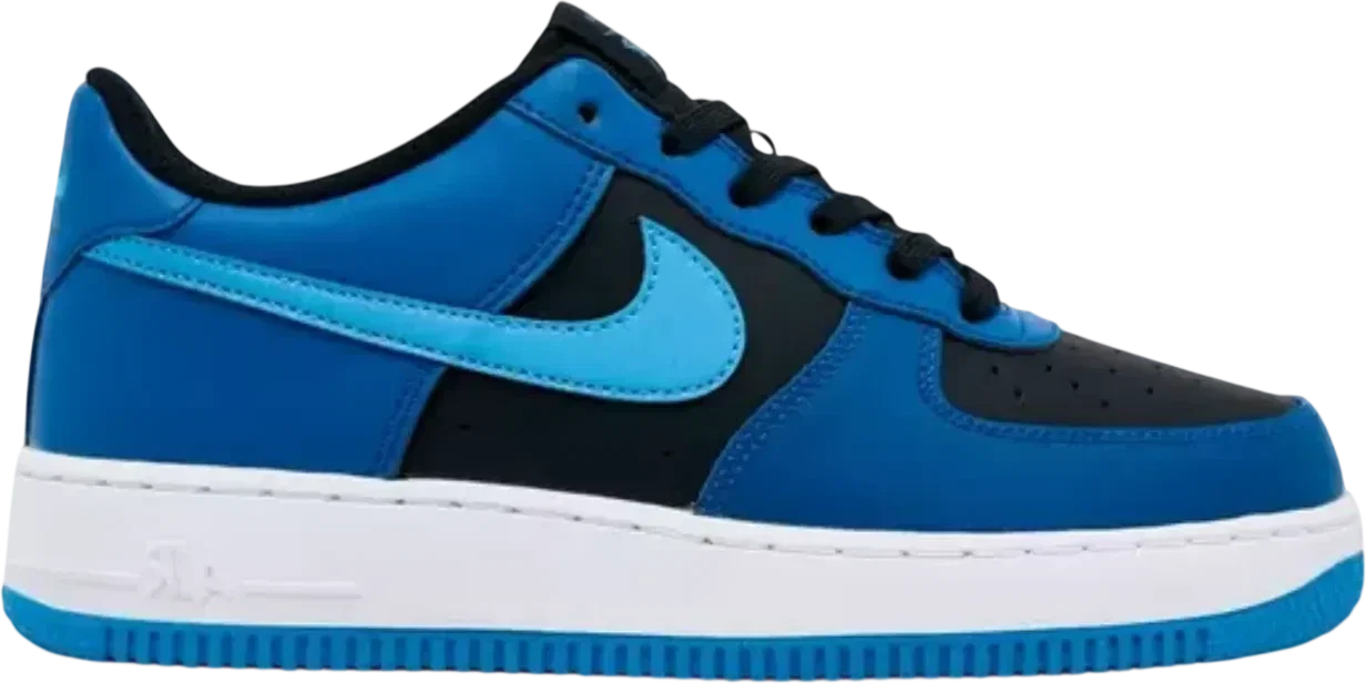 Nike Air Force 1 LV8 GS Black Court Blue