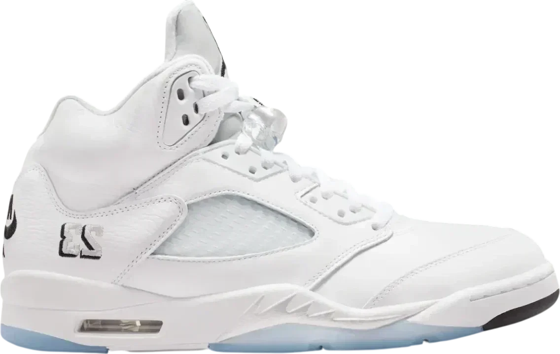 Air Jordan 5 Retro White Metallic 2026 sneaker