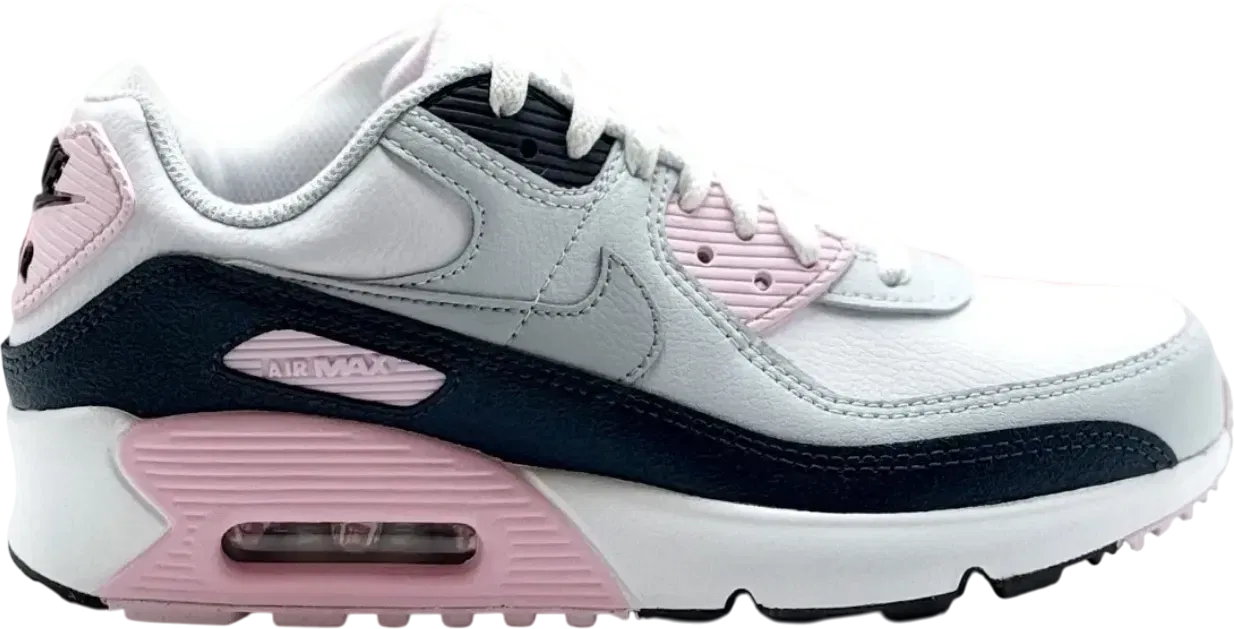 Nike Air Max 90 LTR GS White Pink Foam