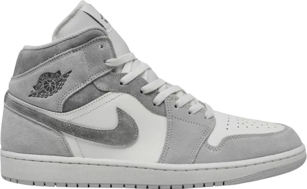 Air Jordan 1 Mid SE Neutral Grey Sail