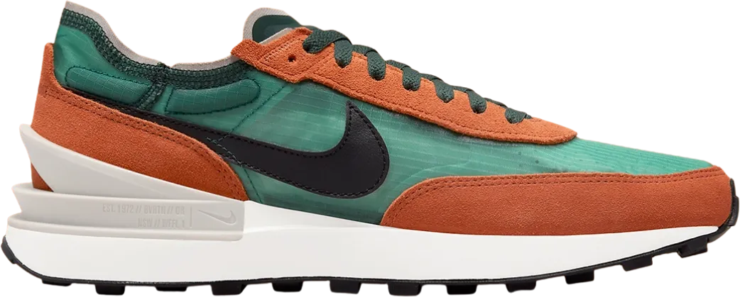 Nike Waffle One SE Pro Green Rush Orange