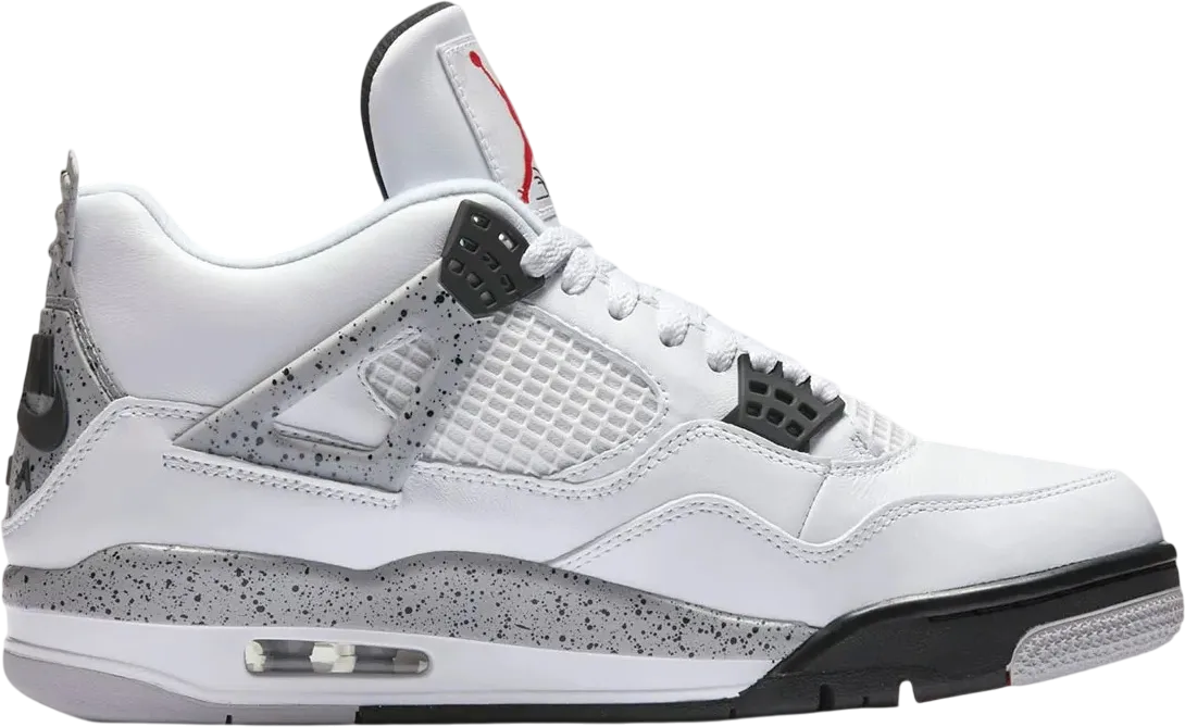 Air Jordan 4  White Cement 2025  sneaker