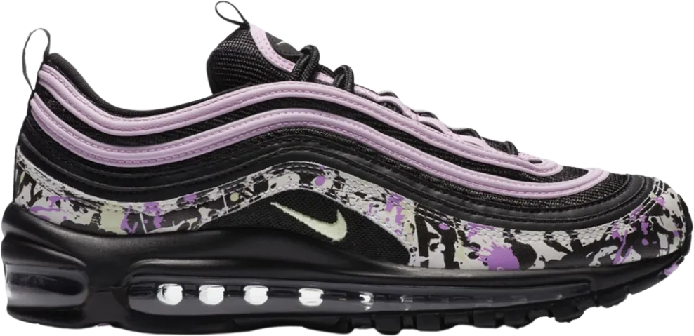 Nike Air Max 97 Paint Splatter purple